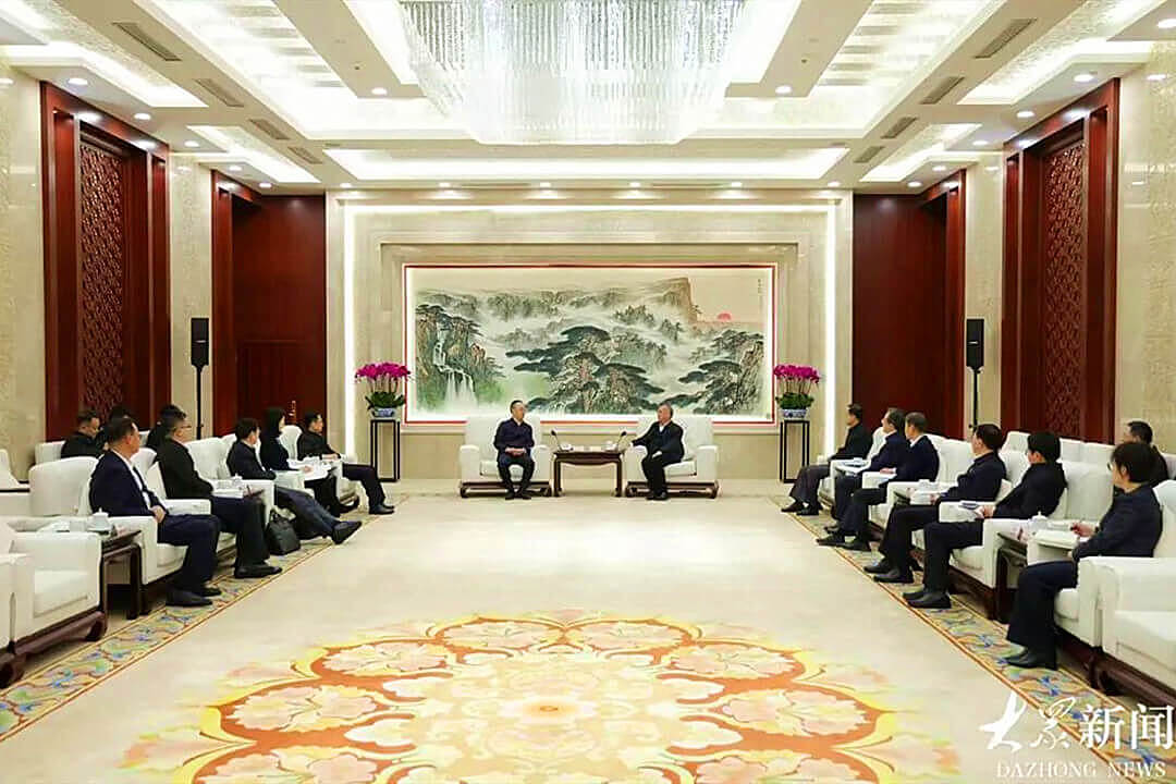 省委书记林武会见国家金融监督管理总局党委书记、局长李云泽